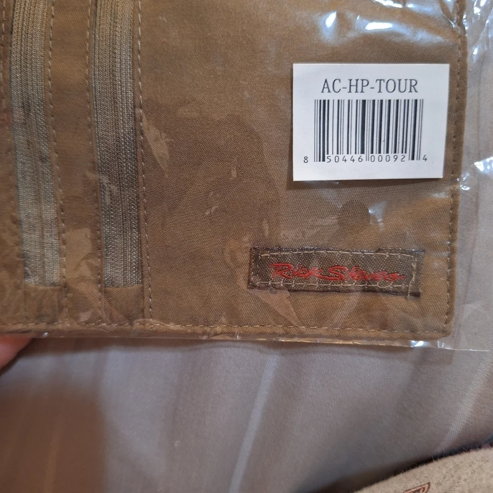 Rick Steves Brown Polyester Money Pouch Belt